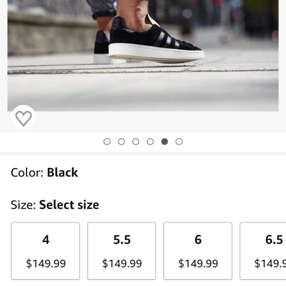 Adidas Campus 'Core black solar yellow' mens sz 12 sneaker NEW - Picture 11 of 12